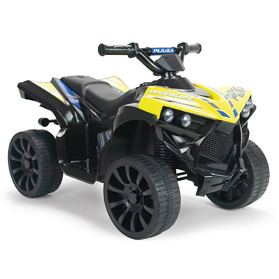 Quad Eléctrico Infantil Racing Amarillo 6V Injusa