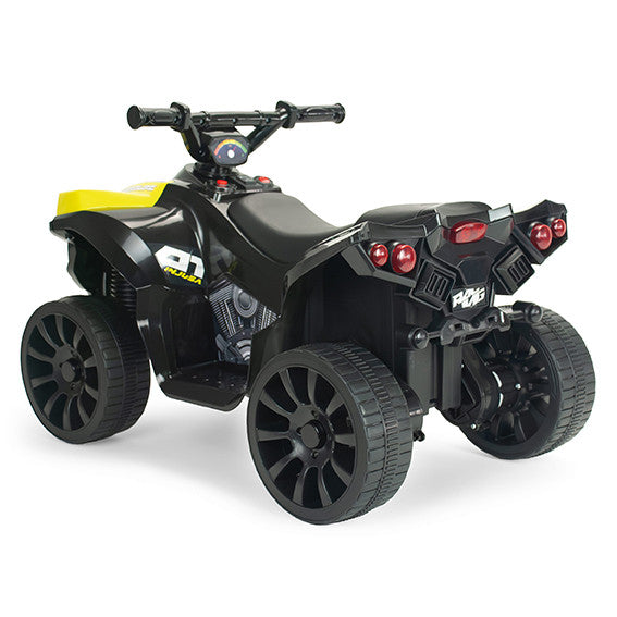 Quad Eléctrico Infantil Racing Amarillo 6V Injusa