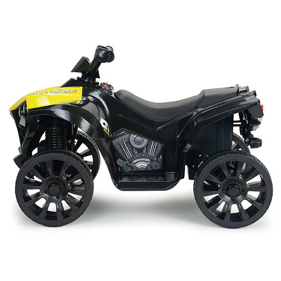 Quad Eléctrico Infantil Racing Amarillo 6V Injusa