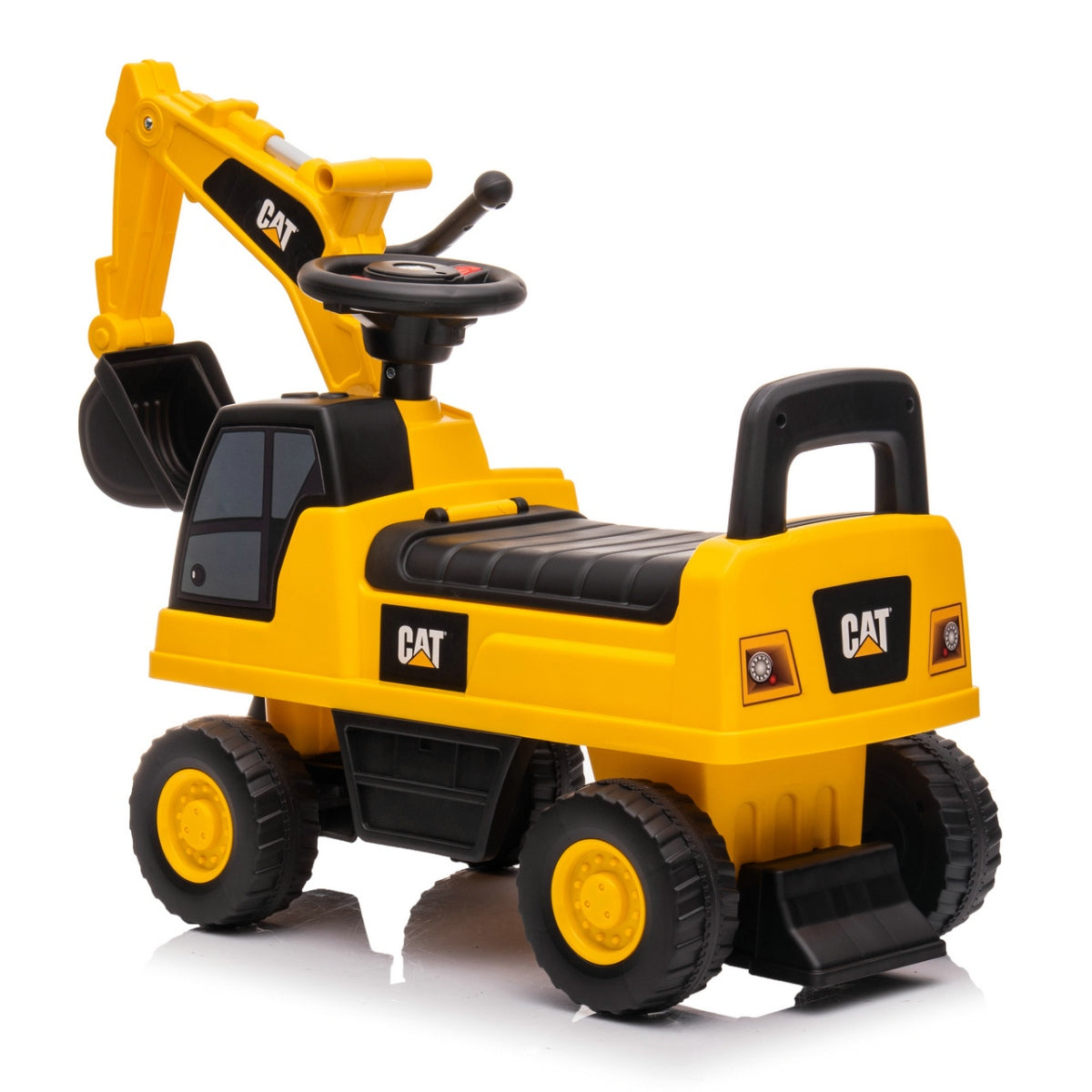 Excavadora Correpasillos Caterpillar con Pala Móvil para Niños de 1 a 3 Años