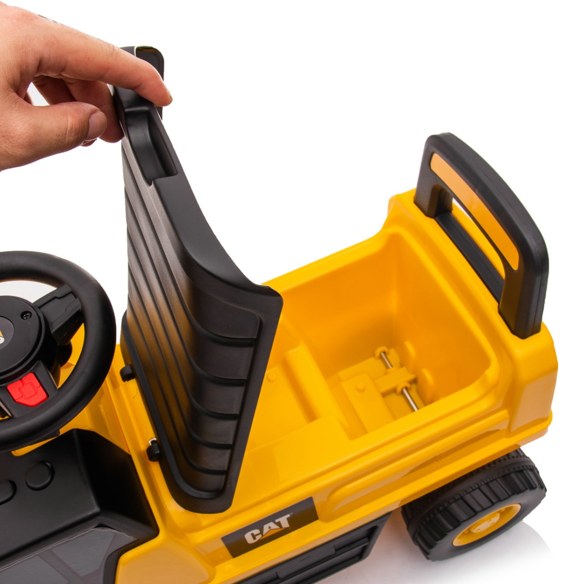 Excavadora Correpasillos Caterpillar con Pala Móvil para Niños de 1 a 3 Años