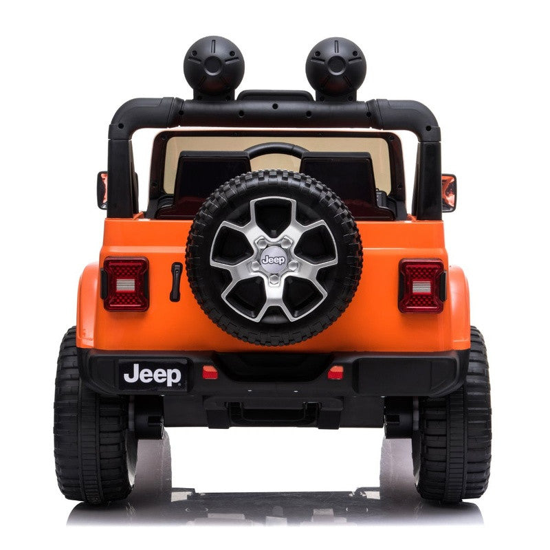 Coche Eléctrico Jeep Rubicon 12V Naranja