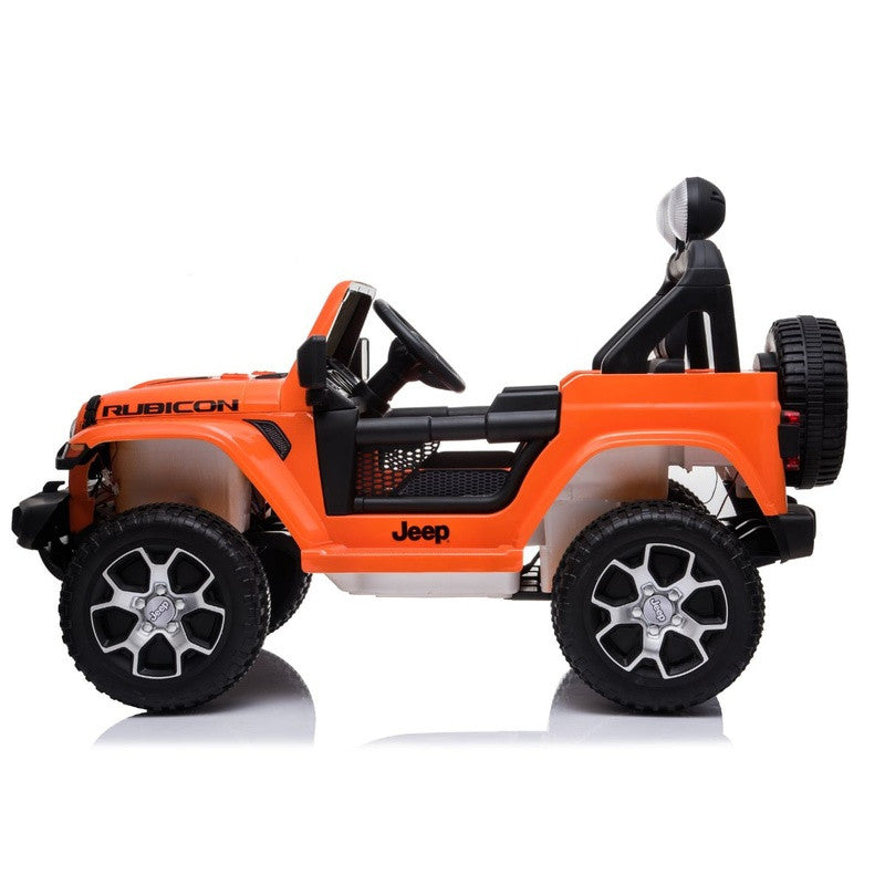 Coche Eléctrico Jeep Rubicon 12V Naranja