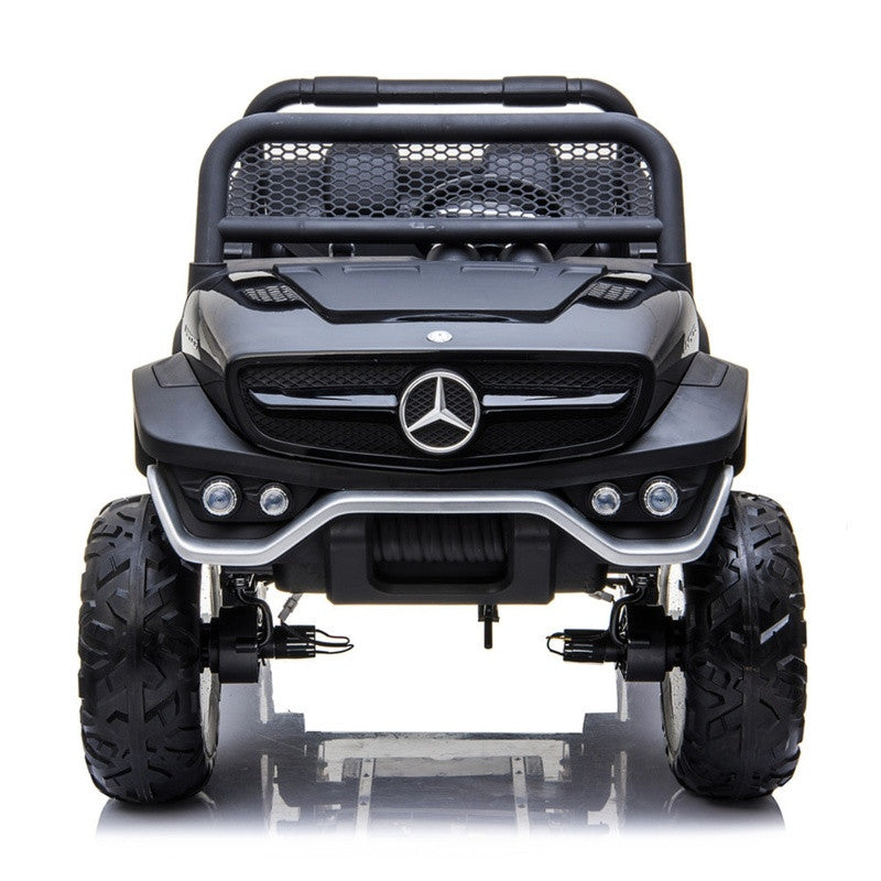 Coche Eléctrico Mercedes Unimog 12V Negro