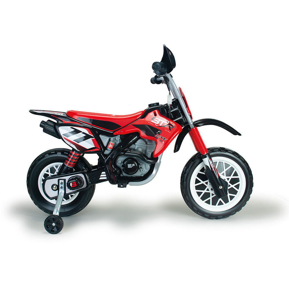 Moto Eléctrica Infantil Cross BTR 12V Injusa