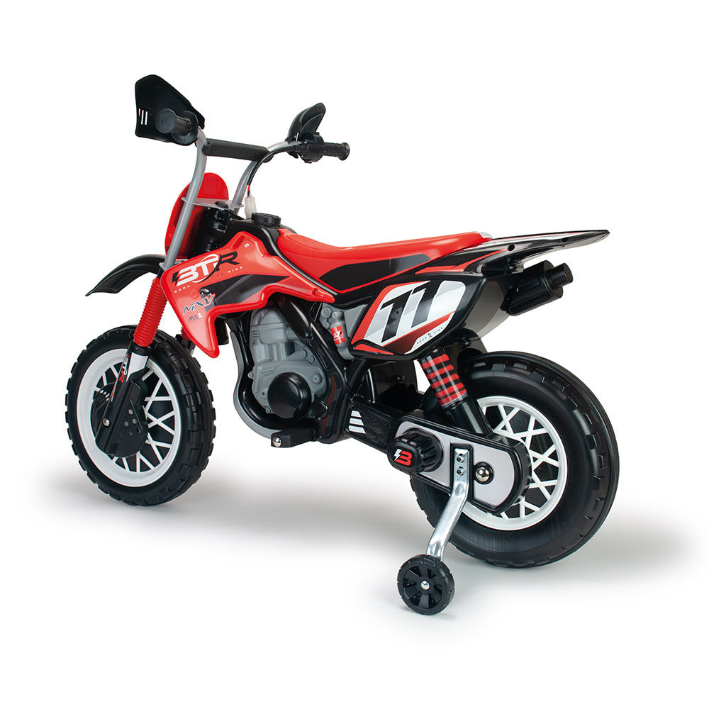 Moto Eléctrica Infantil Cross BTR 12V Injusa