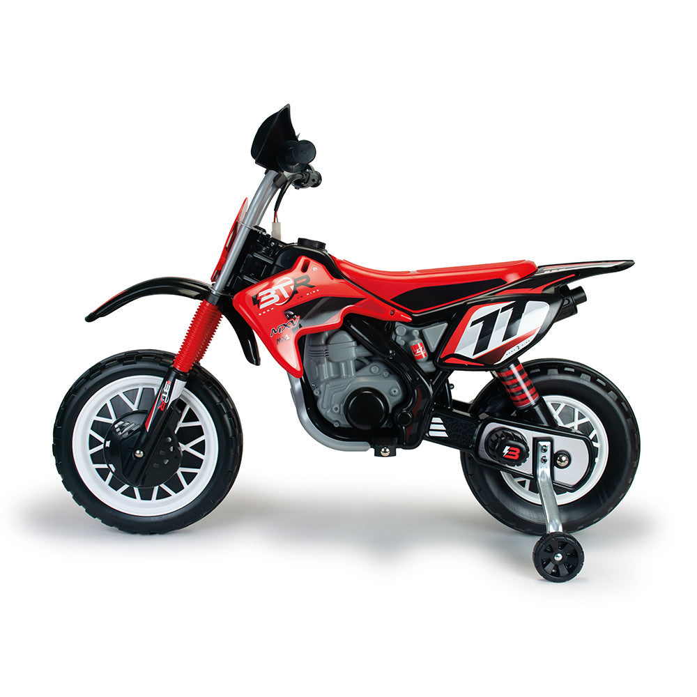 Moto Eléctrica Infantil Cross BTR 12V Injusa