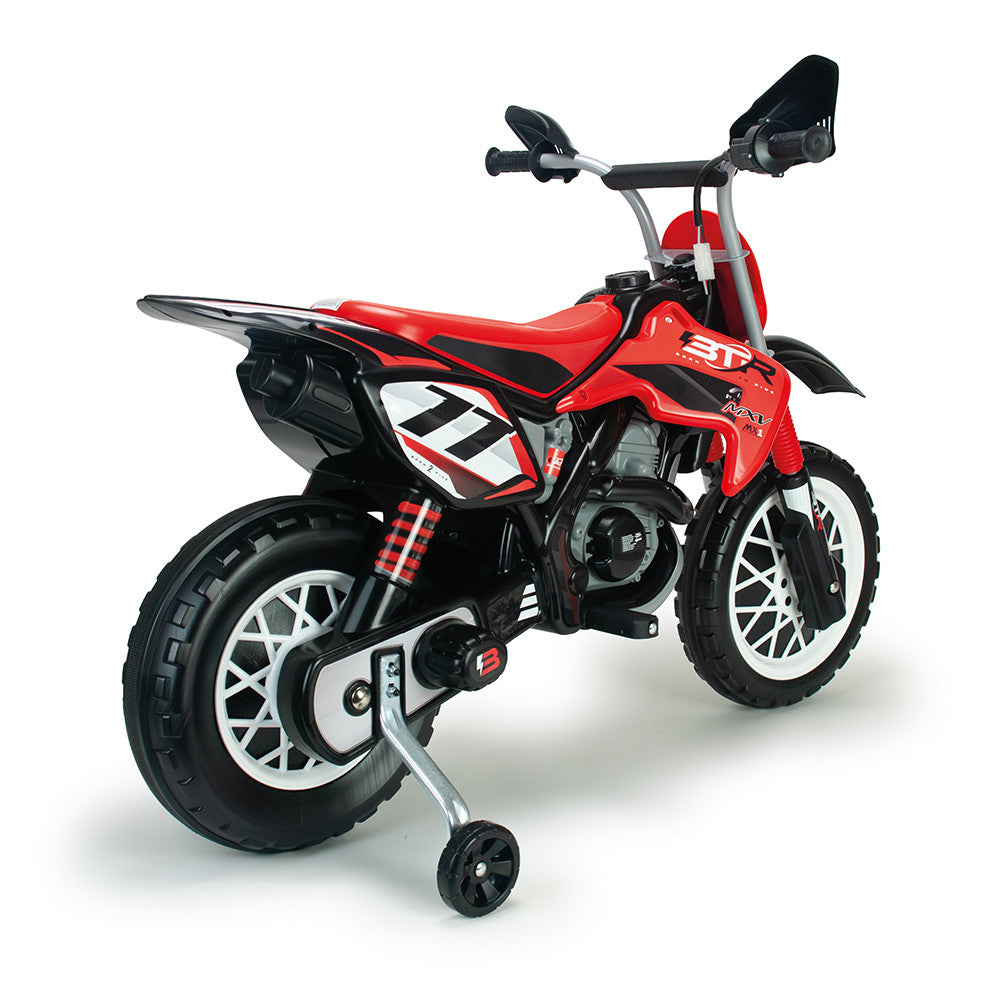 Moto Eléctrica Infantil Cross BTR 12V Injusa