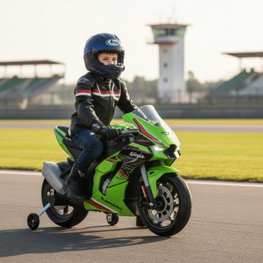 Moto Eléctrica Infantil Kawasaki Ninja ZX R10 12V Injusa