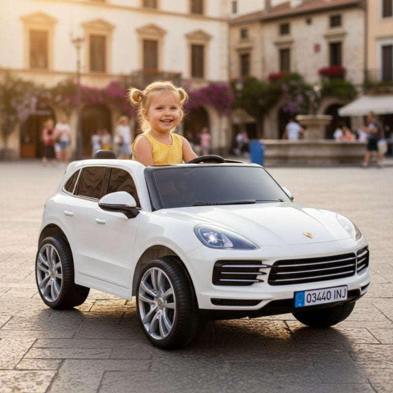 Porsche Cayenne 12V Blanco