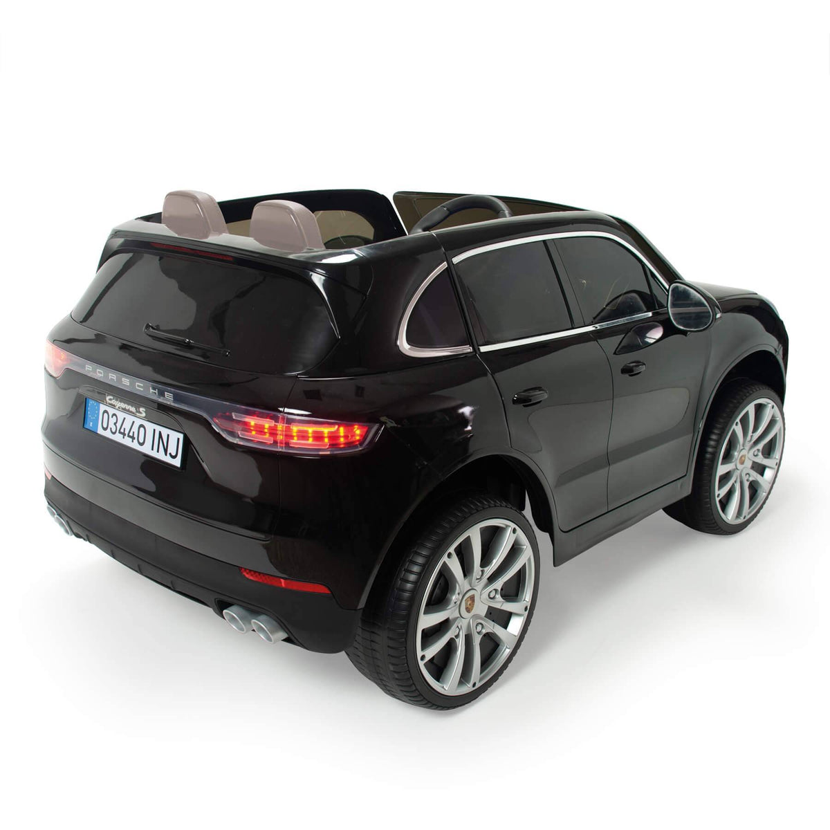 Coche Eléctrico Porsche Cayenne 12V Negro