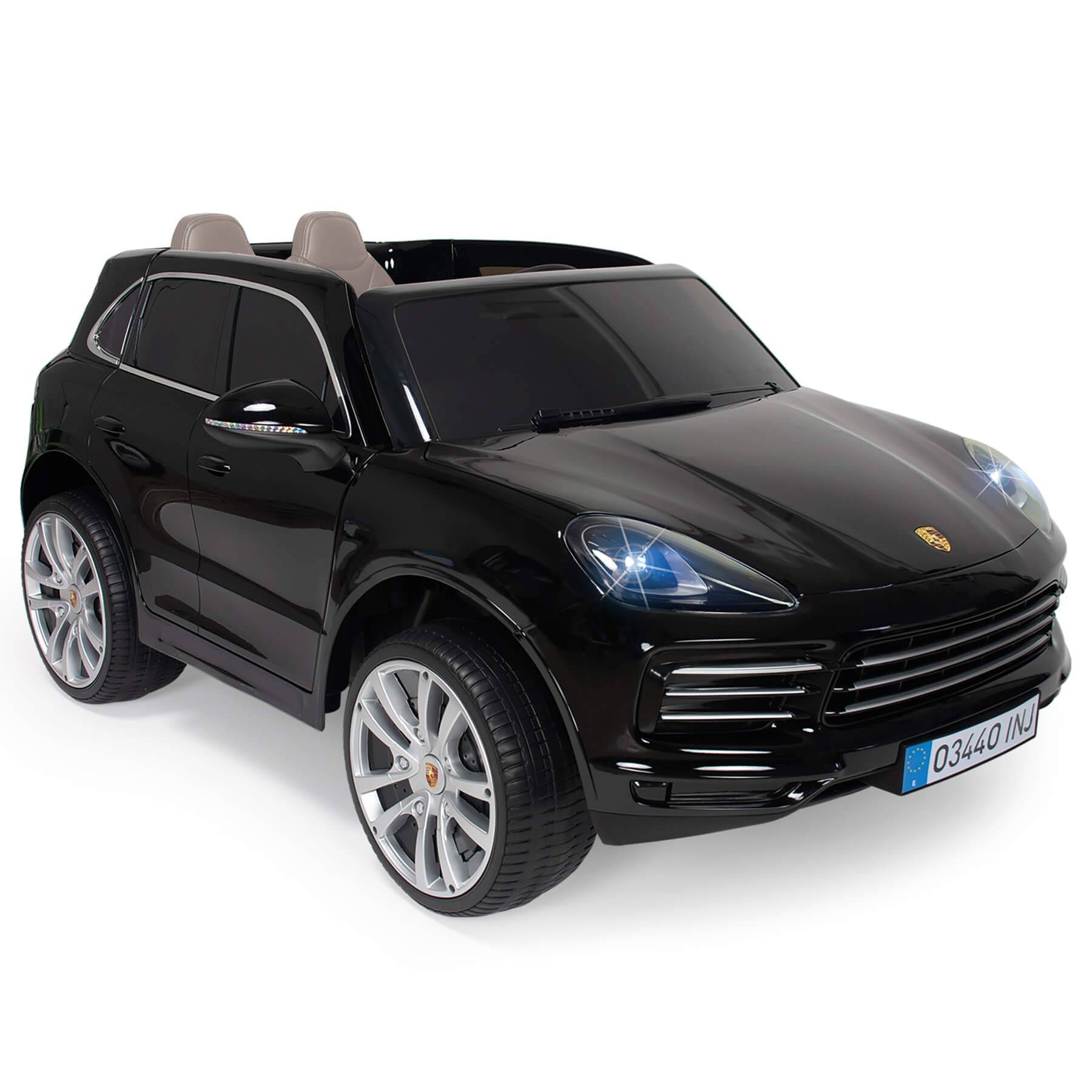 Coche Eléctrico Porsche Cayenne 12V Negro